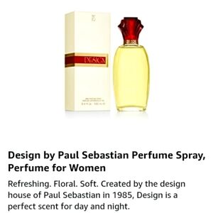 Vintage Paul Sebastian Design Fine Parfum Spray 1.7 oz